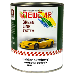 NewCar Lakier akrylowy RAL 6014 Gelboliv  połysk 2:1